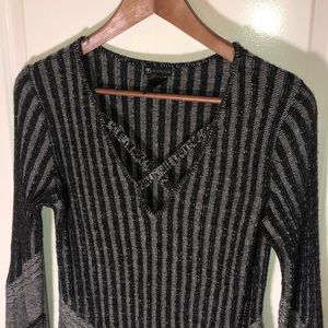 NEW DIRECTIONS Long Sleeve Knitted Dress